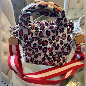 MZ Wallace - Mini Metro Tote - Heart Leopard (Exclusive)